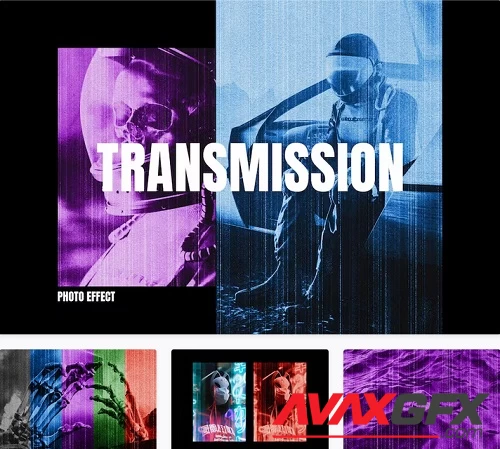 Transmission Poster Photo Effect - 42288095
