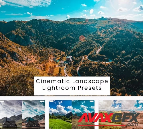 Cinematic Landscape Lightroom Presets - KXJKTB7