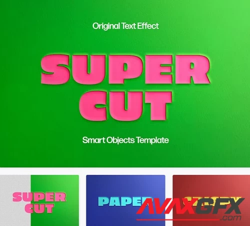 Supercut Text Effect - 42315181