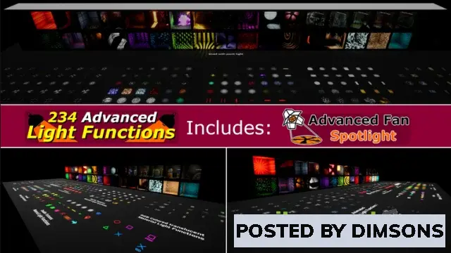 Unreal Engine Blueprints 234 Advanced Light Function v4.26-4.27, 5.1-5.3