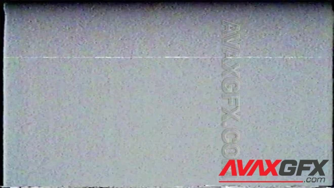 MA - Retro TV Screen Static Overlay Loop 1394787
