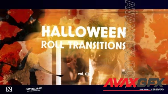 Halloween Roll Transitions Vol. 03 48378253 Videohive