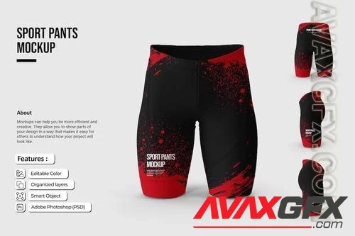 Sport Pants Mockup