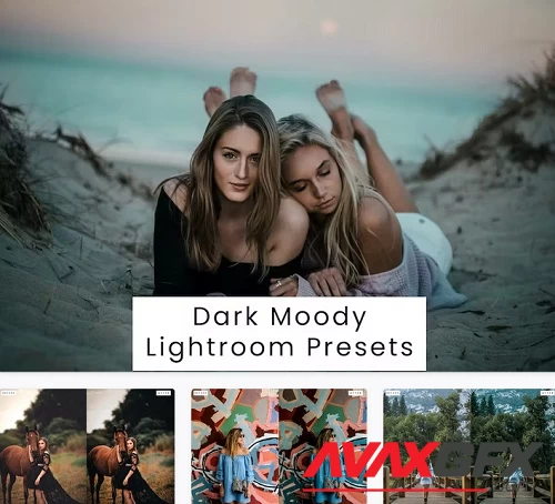 Dark Moody Lightroom Presets - JACJKMD