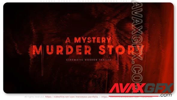 Murder Story - Cinematic Horror Trailer 48454976 Videohive