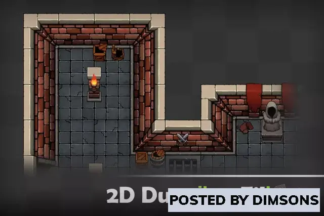 Unity Tools 2D Dungeon Tileset v2.1