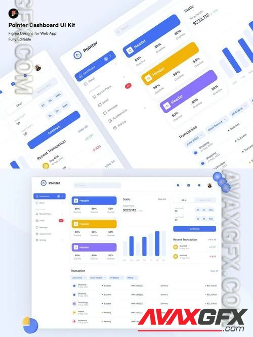 Pointer Dashboard UI Kit