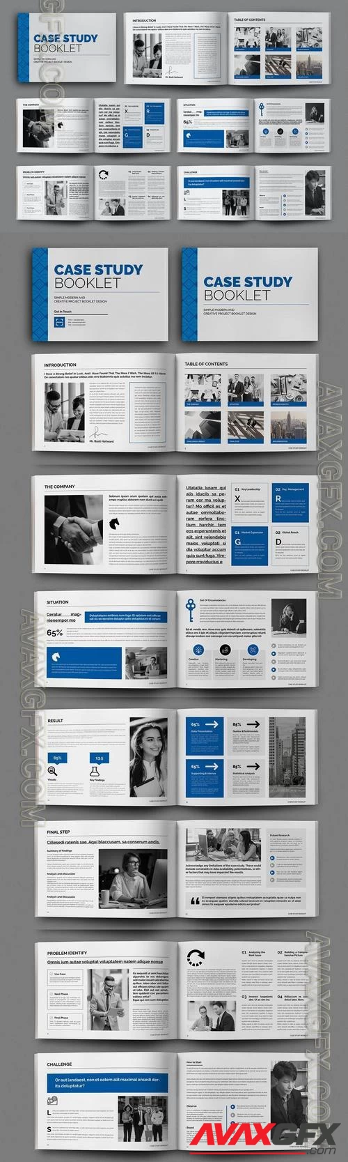 Case Study Booklet Brochure Design JAPR9F8