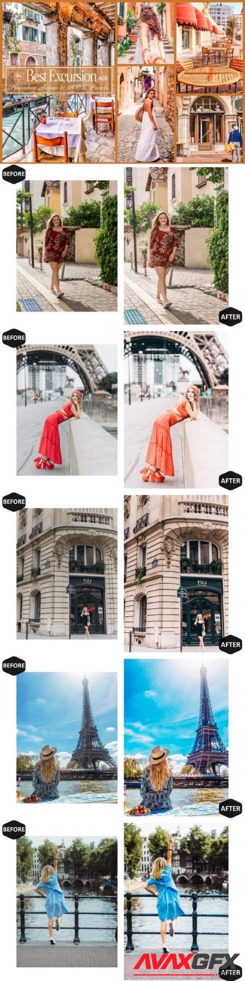 12 Best Excursion Photoshop Actions