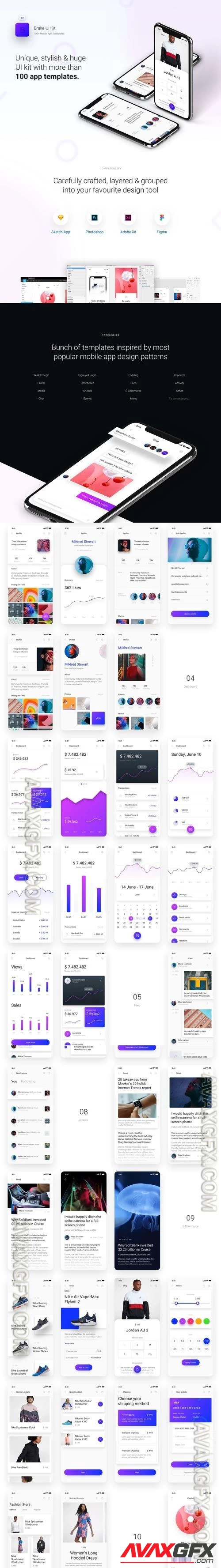 Brake UI Kit 2.0 UI8