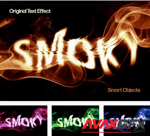 Smoke Text Effect - 82866057