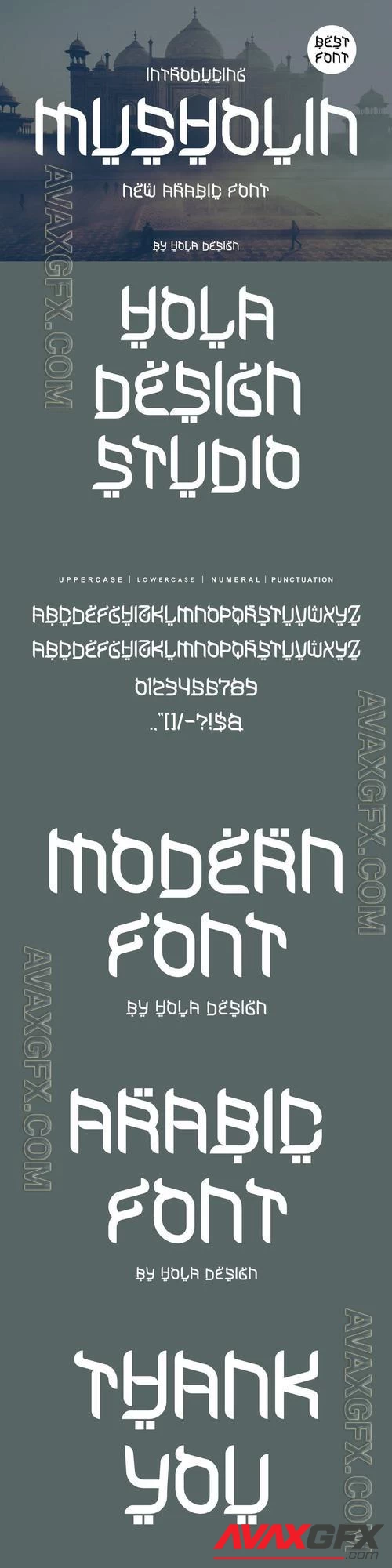 Musholin Font