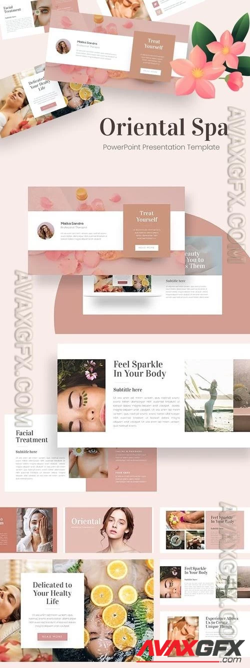 Spa Powerpoint Template