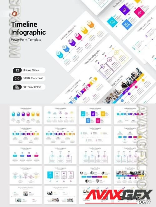 Timeline Infographic PowerPoint Template