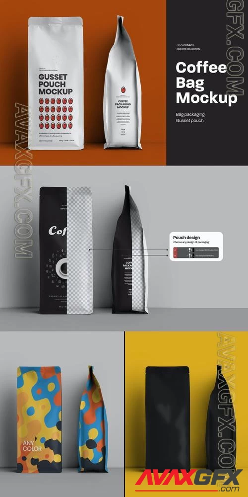 Coffee Bag Mockups