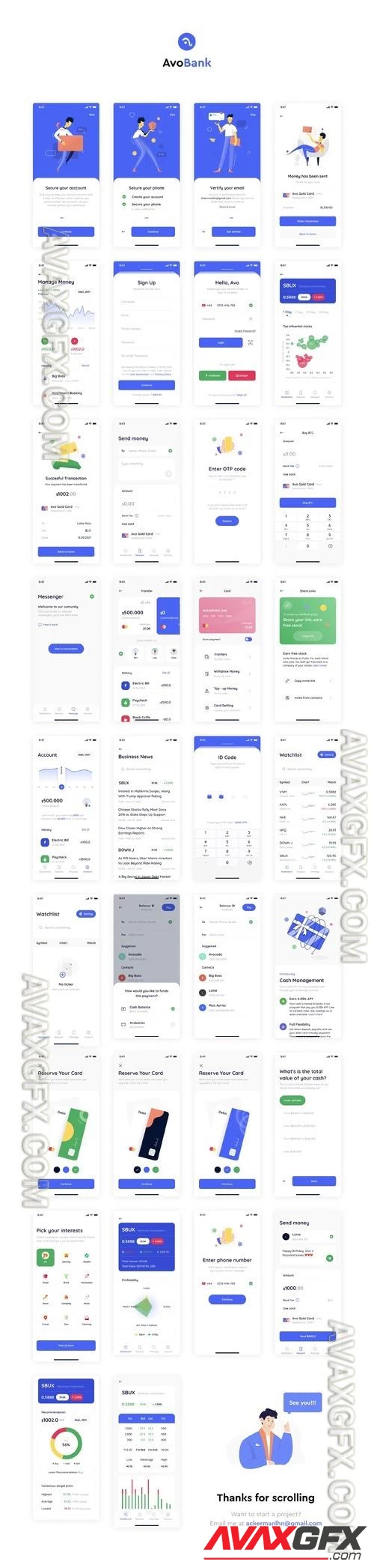 AvoBank UI8