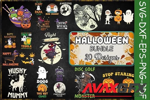 Halloween Magic SVG Bundle - 20 Premium Graphics