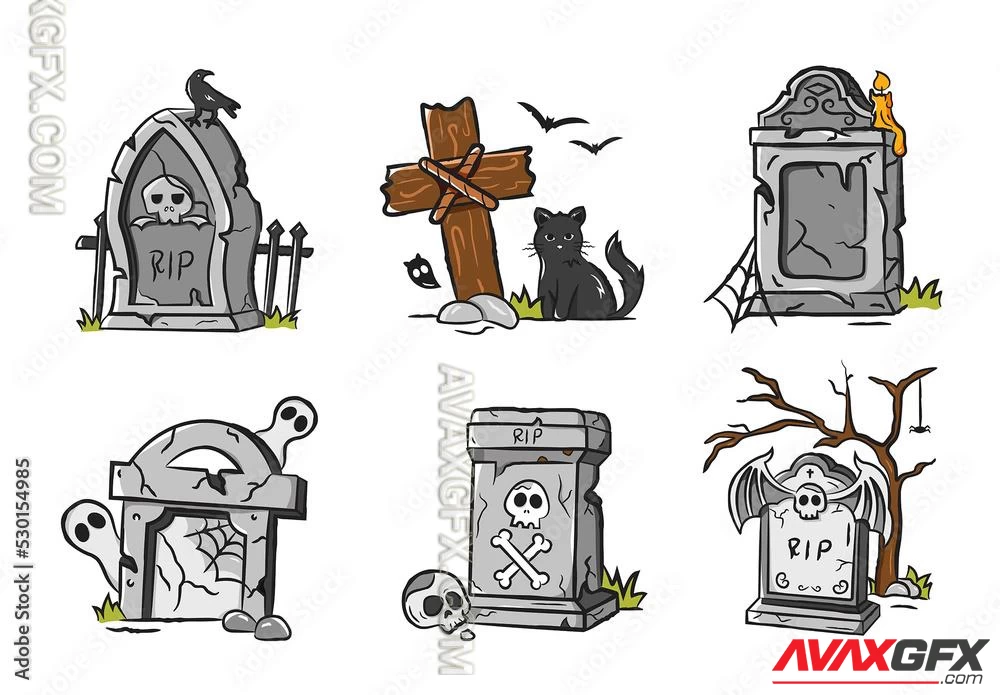 Graveyard Tombstones 530154985 Adobestock