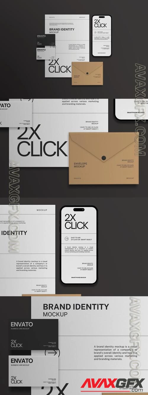 Brand Identity Modern Mockup