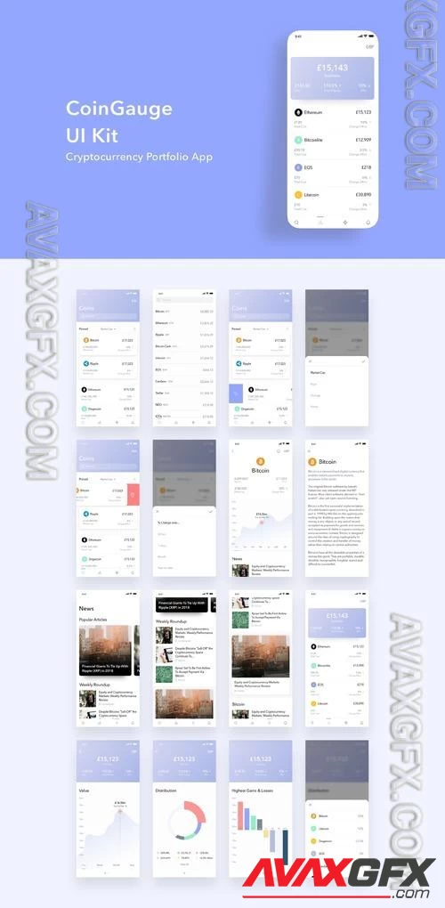 CoinGauge UI Kit UI8