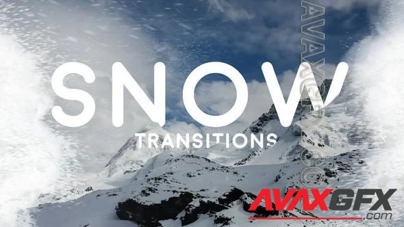 Snow Transitions for After Effects 48691405 Videohive
