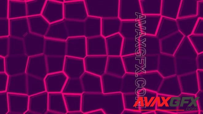 MA - Pink Geometric Shapes On Purple 1623563