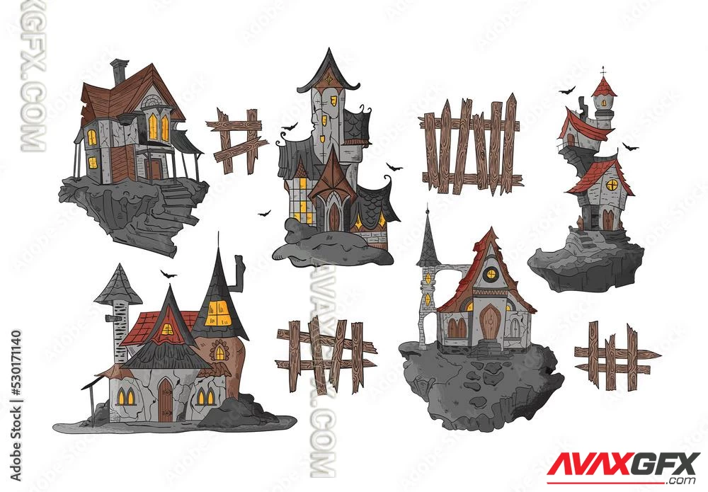 Haunted Houses 530171140 Adobestock