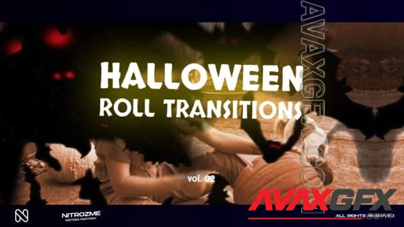 Halloween Roll Transitions Vol. 02 48378244 Videohive