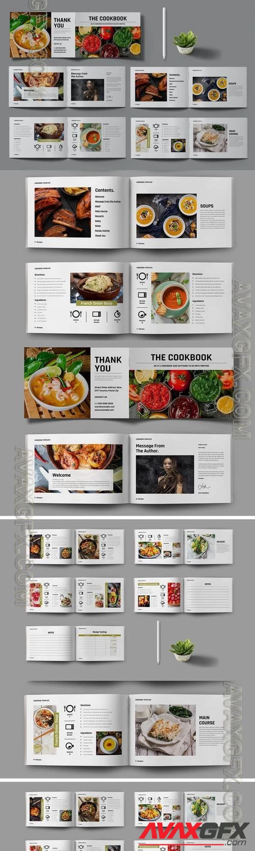 Cook Book Magazine Design