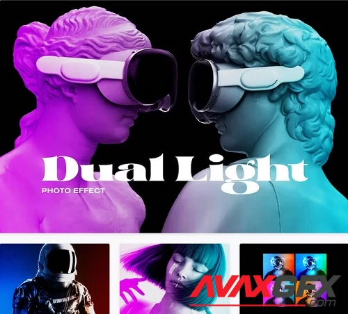 Dual Light Photo Effect - 91529935