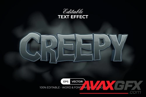 Creepy Text Effect Style - 43919914