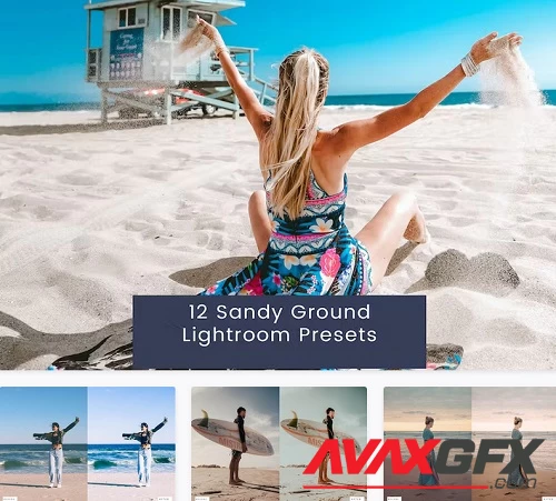 12 Sandy Ground Lightroom Presets - WH5Z3TP