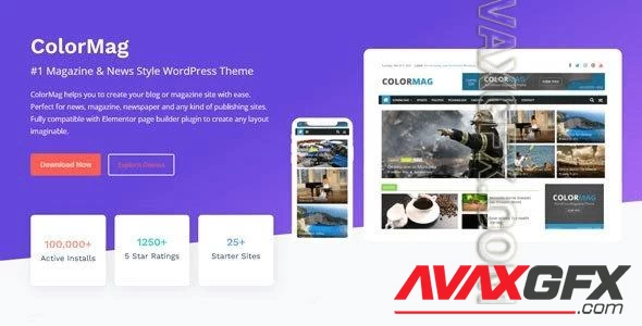 ColorMag Pro 4.0.9 - #1 Magazine and News Style WordPress Theme NULLED