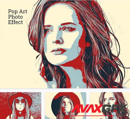 Pop Art Photo Effect - 386CD8X