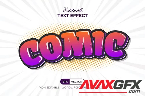 Comic Text Effect Style - 42321680