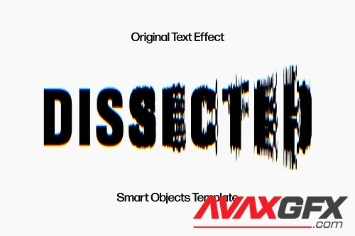 Distortion Glitch Text Effect - 83575902