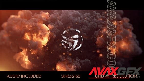 Fire Explosion Logo Reveal 48460256 Videohive