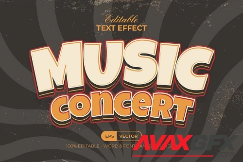 Vintage Text Effect Style - 43919578