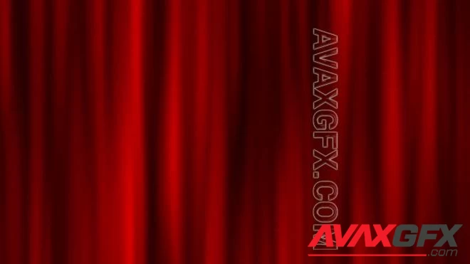 MA - Red Curtain Background 1400185