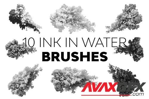 Ink in Water Brushes - 42283819