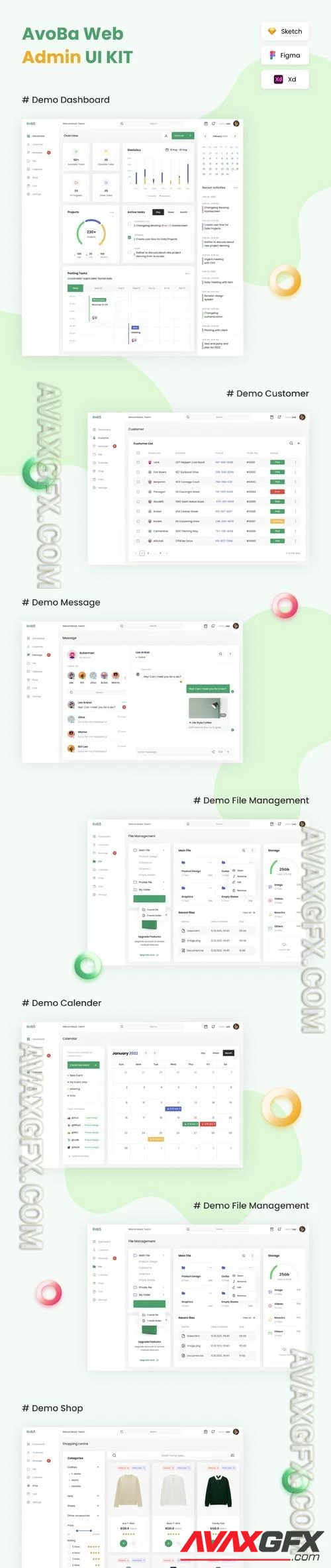 AvoBa UI8