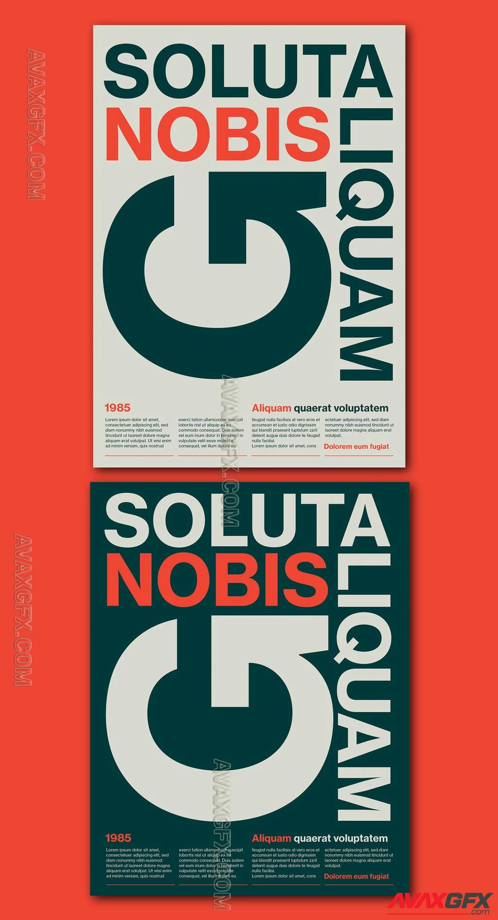 Modern Typography Swiss Style Poster Layout 529492773 Adobestock