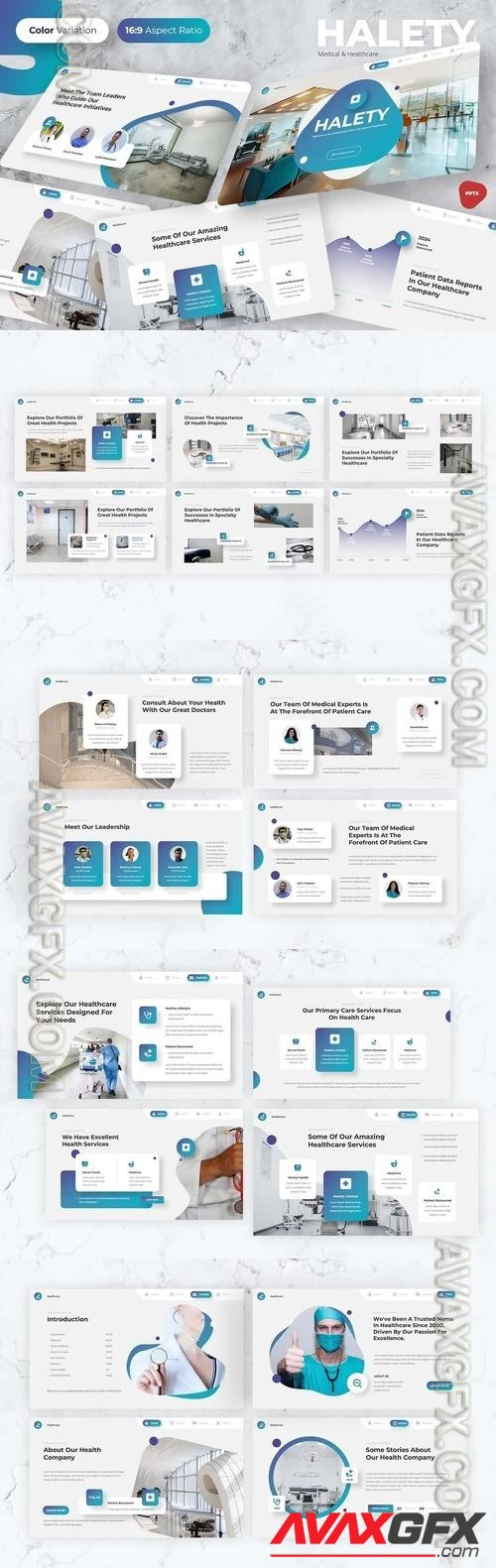 Halety - Medical and Healthcare PowerPoint