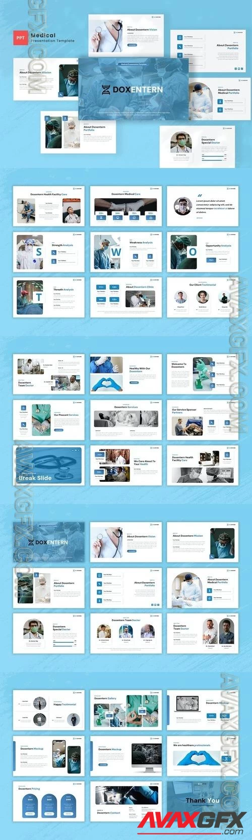 Doxentern - Medical Powerpoint Template