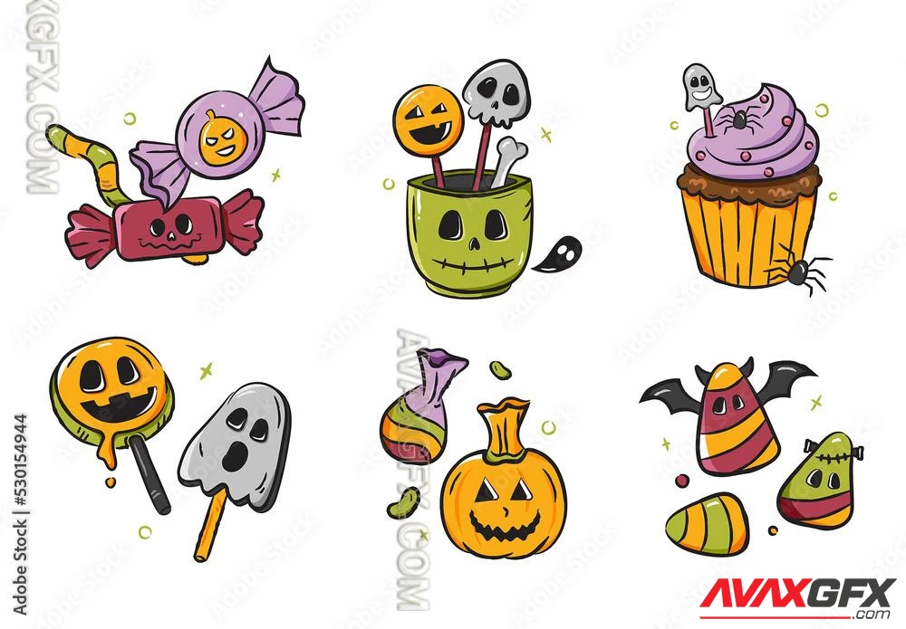 Halloween Candy Trick or Treat Sweets 530154944 Adobestock