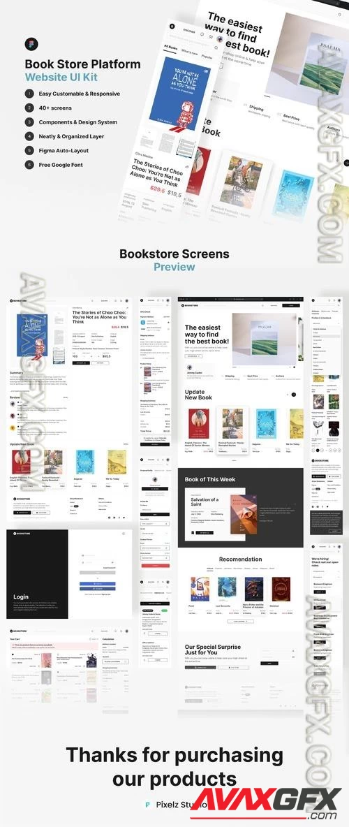 Bookstore UI8