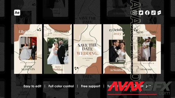 Save the Date Instagram Reels 48695015 Videohive