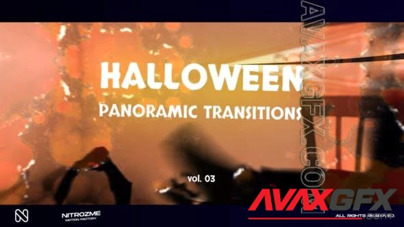 Halloween Panoramic Transitions Vol. 03 48378174 Videohive