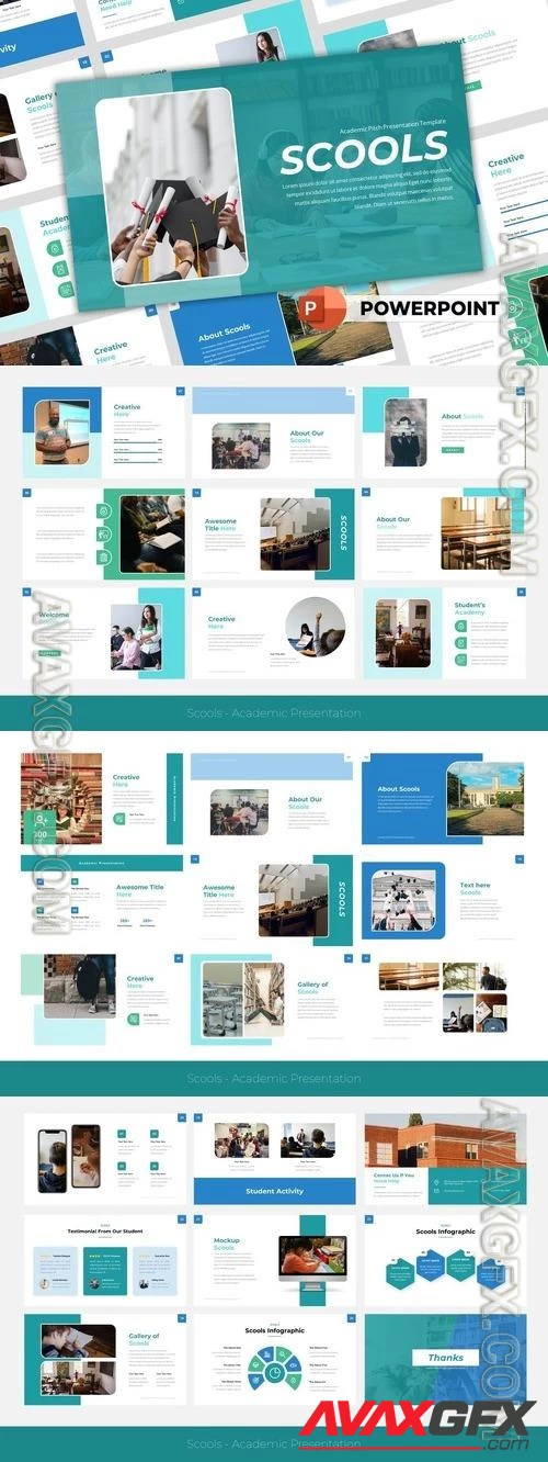 Scools Academic PowerPoint Template