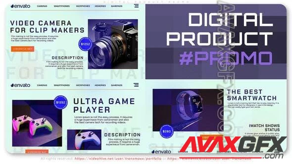 Digital Product Promo 48637141 Videohive